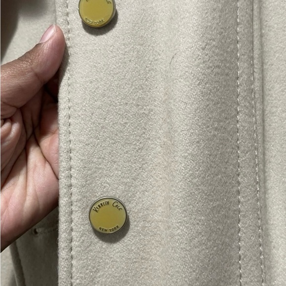 Kenneth Cole beige coat - Picture 7 of 11